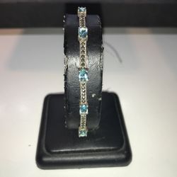 Stone Silver Bracelet 