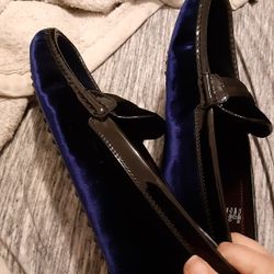 Tod's Dark Blue Mens Slip On