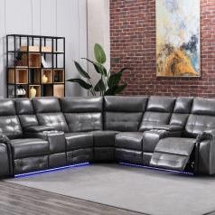 SECTIONAL NEW $2100 W/Led lights