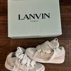 Lanvin Curb Shoes 8.5 Half Brand New 