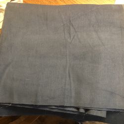 Blue/gray Corduroy Material 