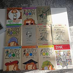Books 1-9 of Judy Moody