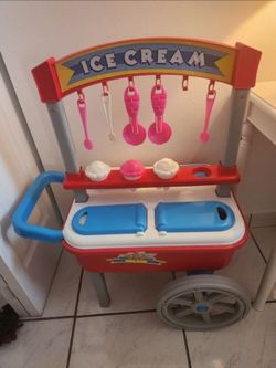 Ice Cream Cart Toy For Kids Like New