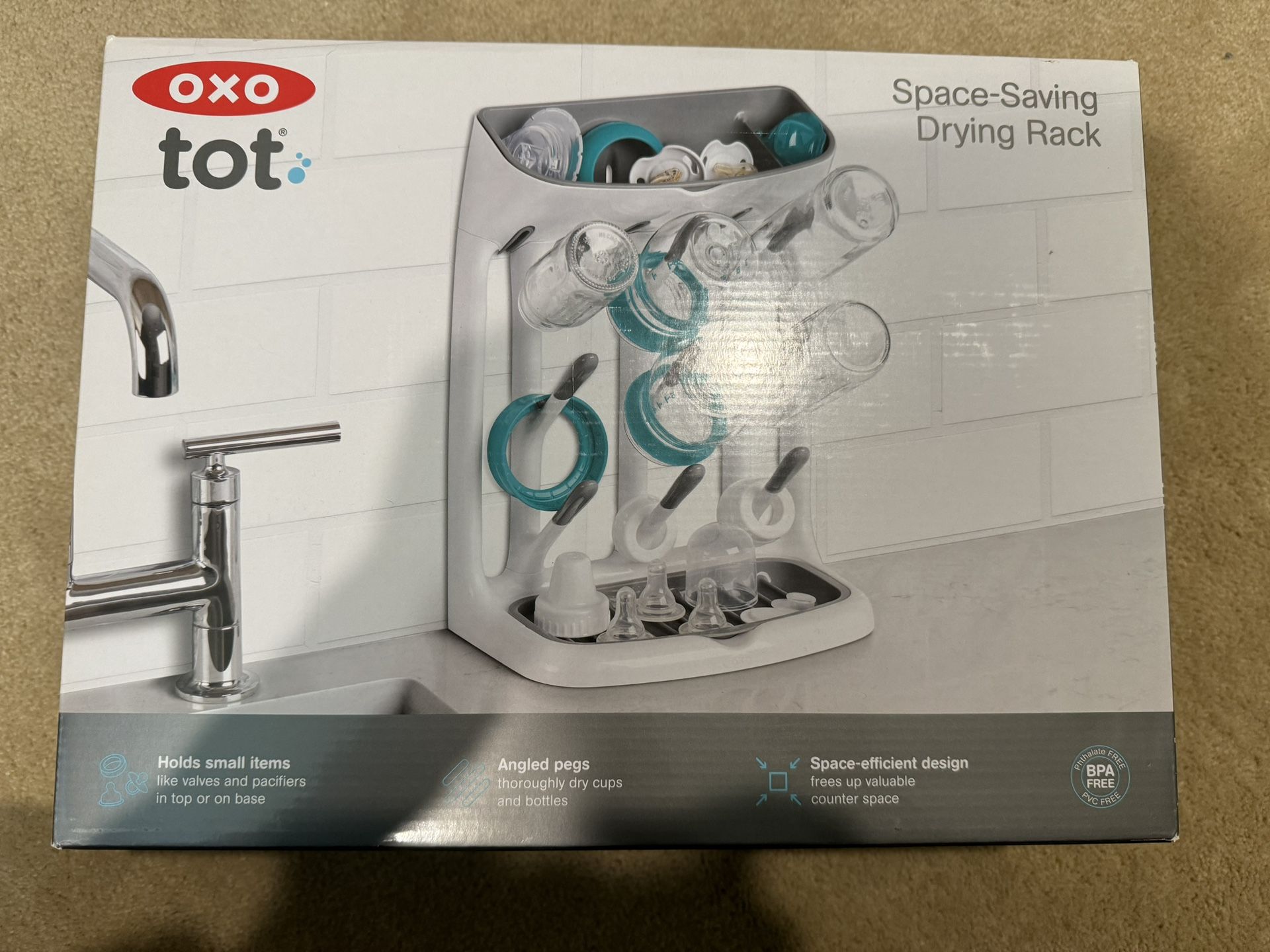 Oxo Tot Baby Bottle Drying Rack - Unopened