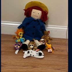 Madeline Doll 20 Inches Tall And Animals 