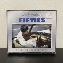 The Fabulous Fifties Those Wonderful Years 3 Disc CD Album Compilation Sony 1999