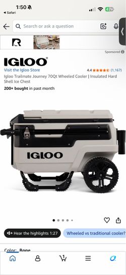 Igloo trailmate cooler