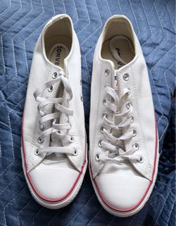 Converse Chuck Taylor All Star Leather Low Top – White – Men’s 10
