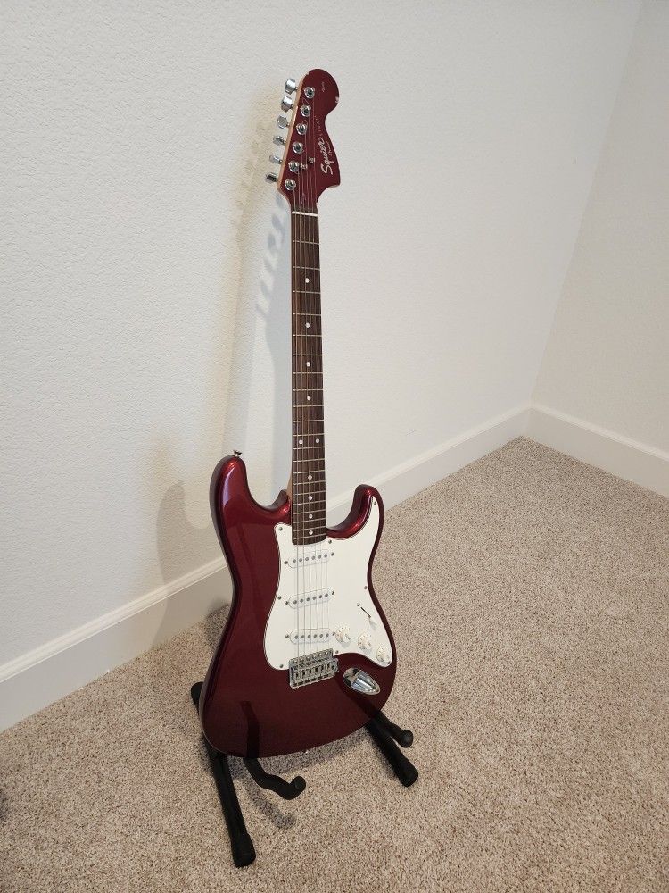 Fever Squier Strat Electric Guitar