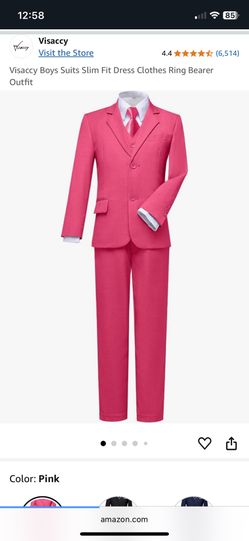 Pink Toddler Tuxedo 