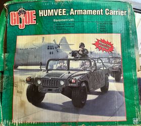 G.I. Joe 1:6 Scale HUMVEE Armament Carrier – 31.5” Box – Optional Figure