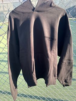 Essential hoodie dark oatmea: medium & XL