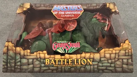 Masters of the Universe Classics Battle Lion – Original Shipper