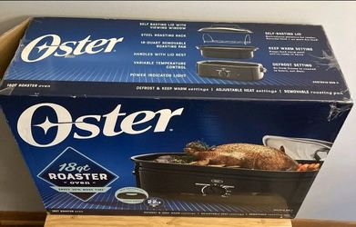 Oster 18qt Roaster Oven – Fits 22lb Turkey