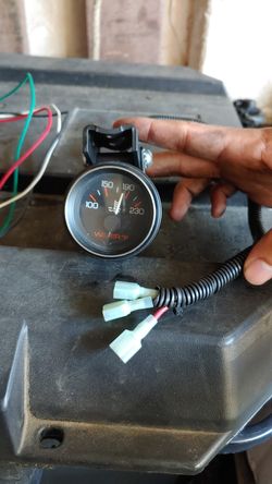 Electric water temp gauge