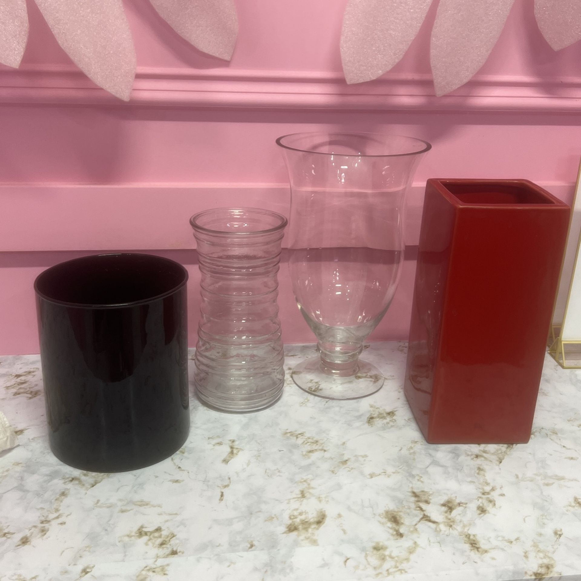 Flower Vases Floreros $10 Por Las 4