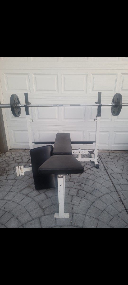 Olympic bench press n weights