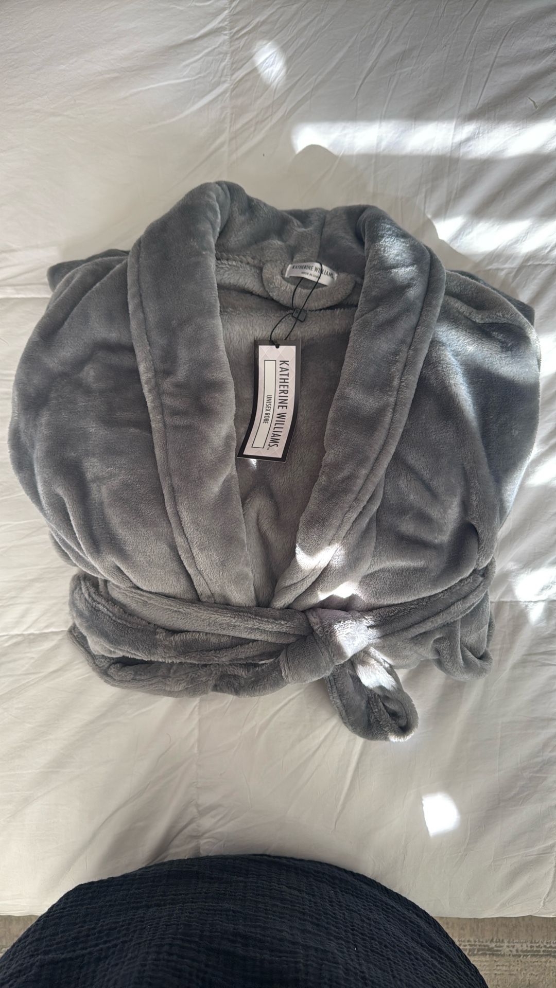 Katherine Williams Unisex Plush Bathrobe