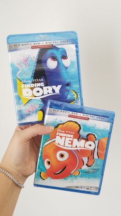 Finding Nemo & Finding Dory - Blu-Ray DVD Bundle
