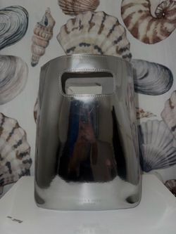 Silver gift bag