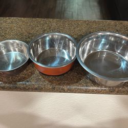 Dog Bowls $1