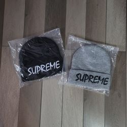 Supreme FTP Beanie Black Grey