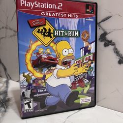 PS2 The Simpsons Hit & Run 