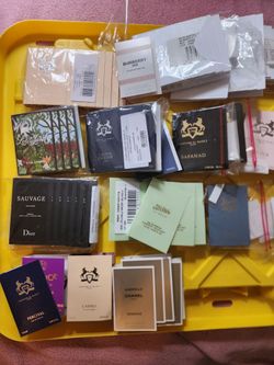 Designer Fragrances Carded Vials + Mini Lot