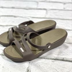 Croc sandals