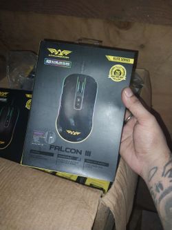 Lot of 20 Armaggeddon Falcon III RGB Gaming Mice - NEW IN BOX