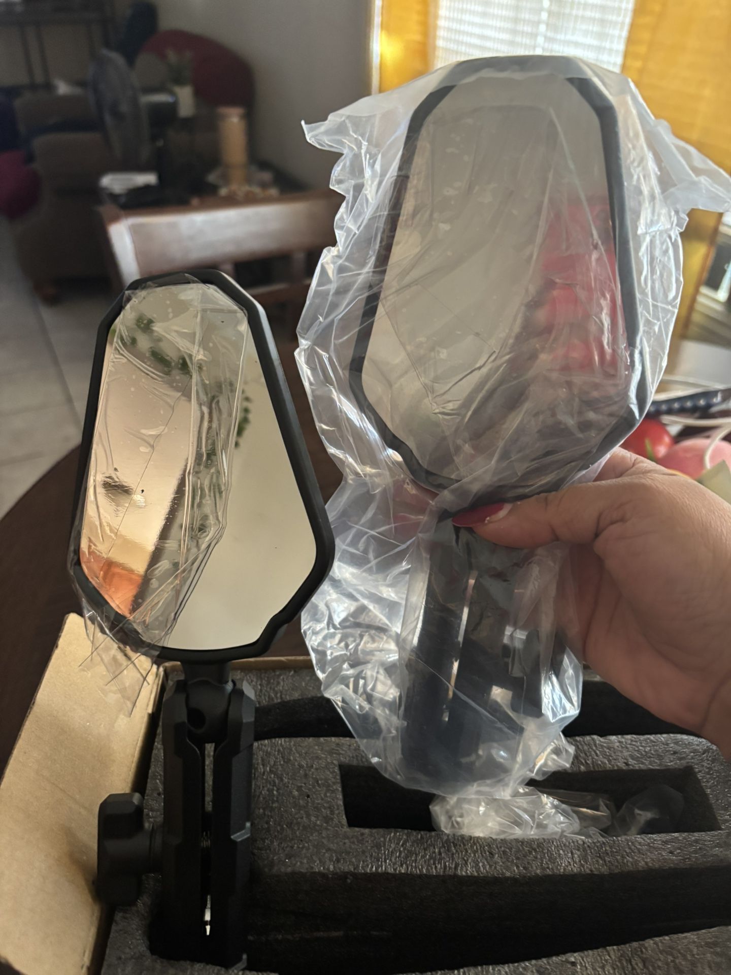 Motorcycle Bar End Mirrors