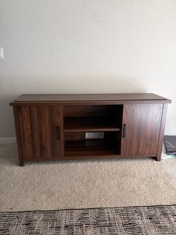 Tv console stand