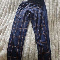 Used Adidas Tiro Tartan Soccer Pants (SMALL) size