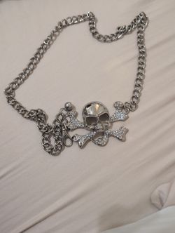 Skull Chain Belt Versatile