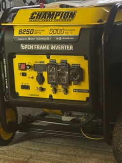 Champion 6250W Open Frame Inverter Generator