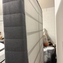 Full sized box spring- with 9 legs.