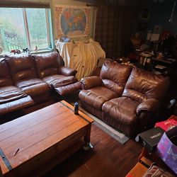 Leather Reclining Couches