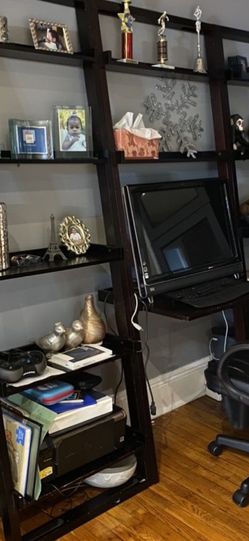 Perfect Stylish Desk With Shelves