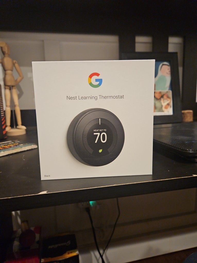 Google Nest Learning Thermostat 3rd GEN Black