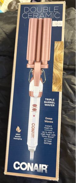 Conair Double Ceramic Triple Barrel Hair Waver