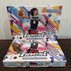 2025-26 Topps Finest Basketball Hobby Box 