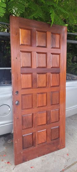 # puerta de caoba 36x80