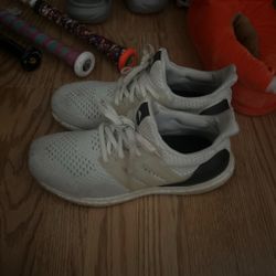 Adidas Ultra Boost White Knit Sneakers