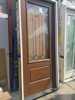 Exterior doors 36x80 fiberglas