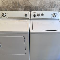 Whirlpool washer and Dryer Laundry