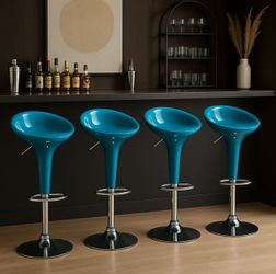 Blue Bar Stools