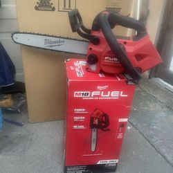 M18 FUEL 14 in. 18V Lithium-Ion Brushless Cordless Battery Top Handle Chainsaw (Tool