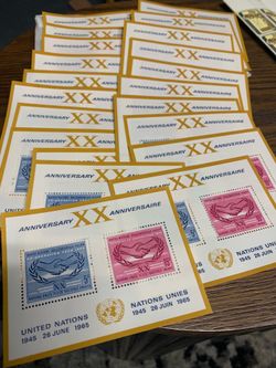 1k in new stamps and old ones