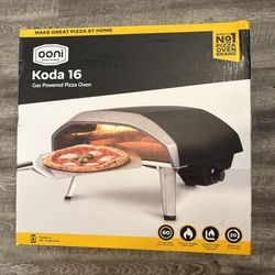 Ooni Koda 16 Pizza Oven + Peel + Thermometer *New in Box* 