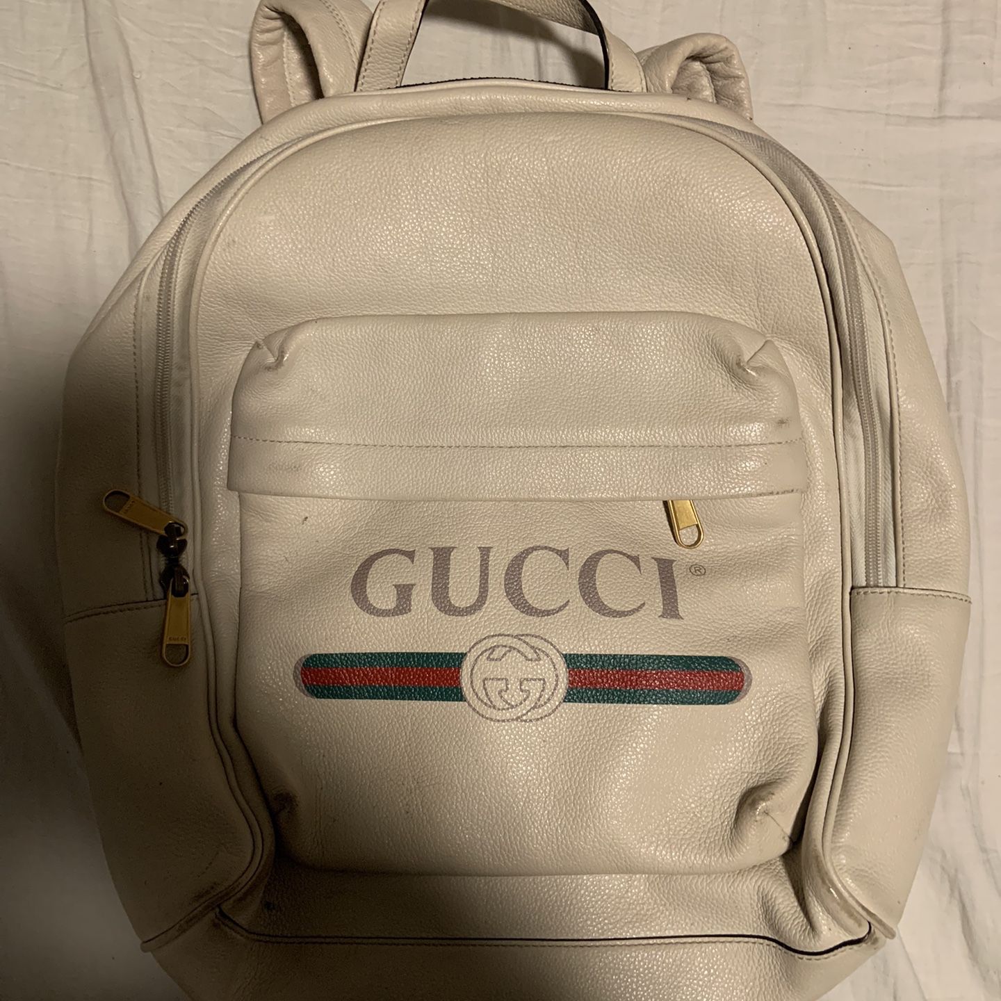 Gucci Backpack Off White Medium